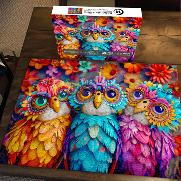 Bizzurro bohémien puzzle 1000 pezzi